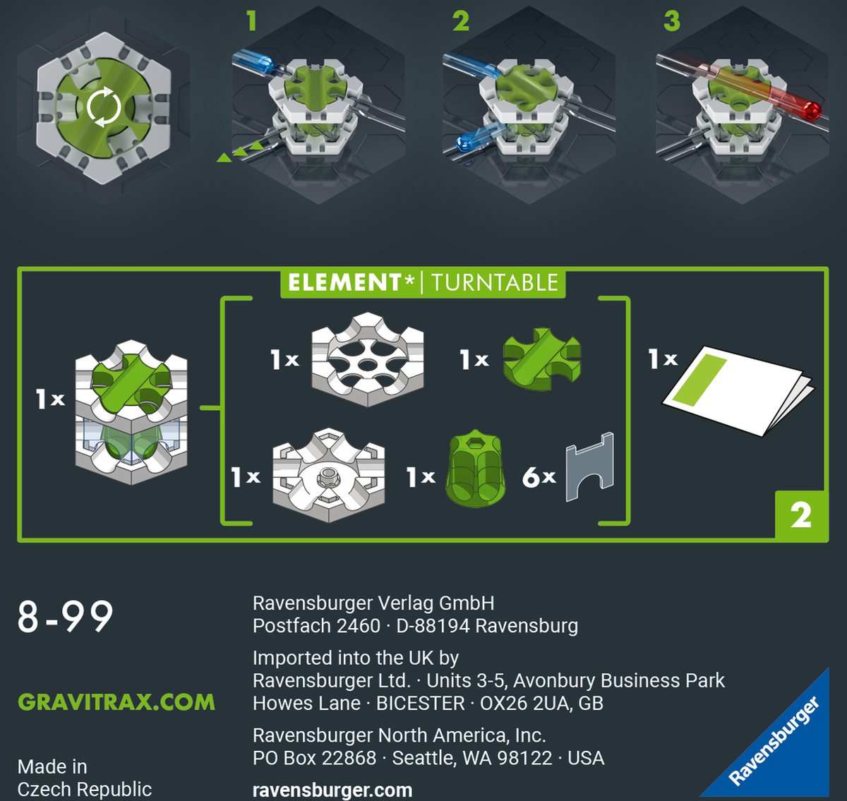 GraviTrax PRO Element Turntable