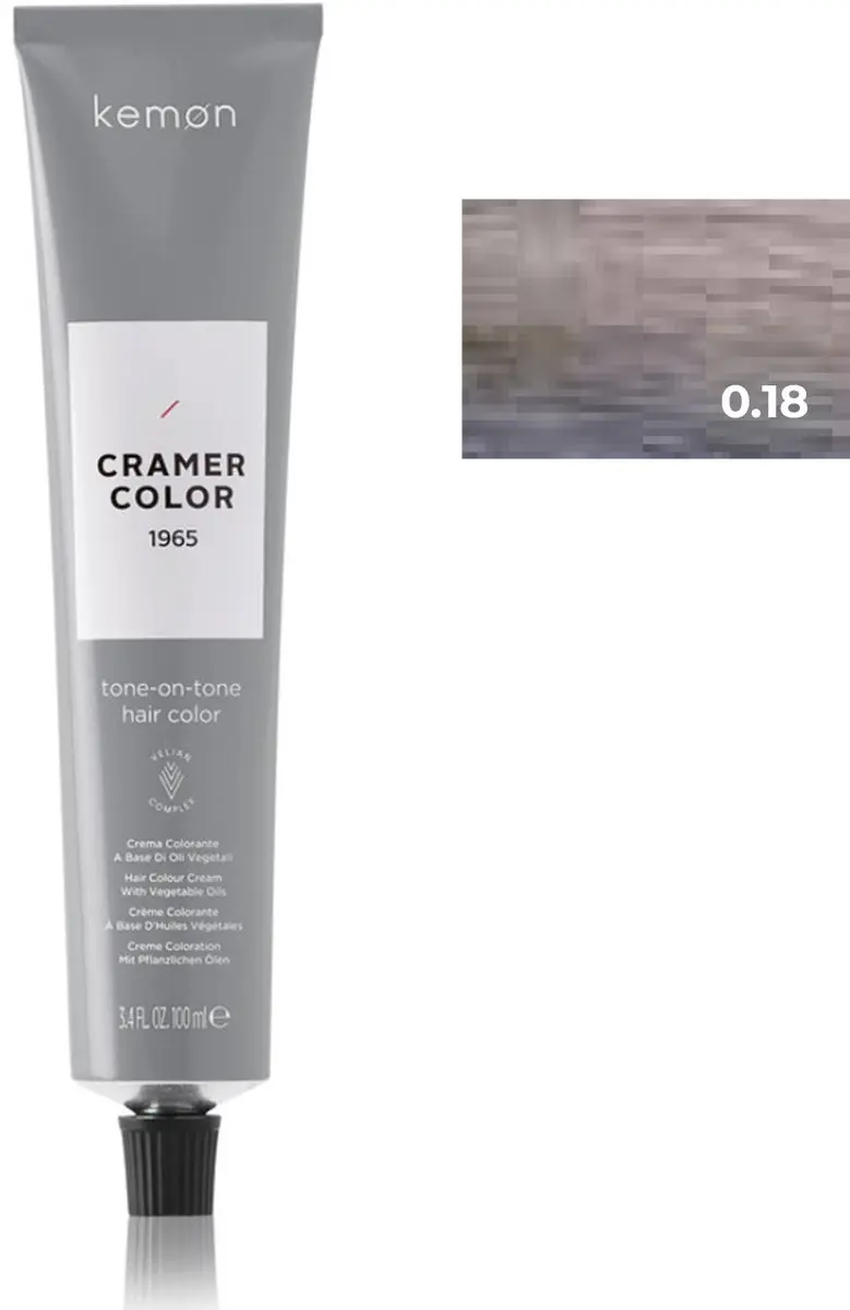 Kemon Cramer Ashpearl Illuminator 100ml Permanent Haarkleuring