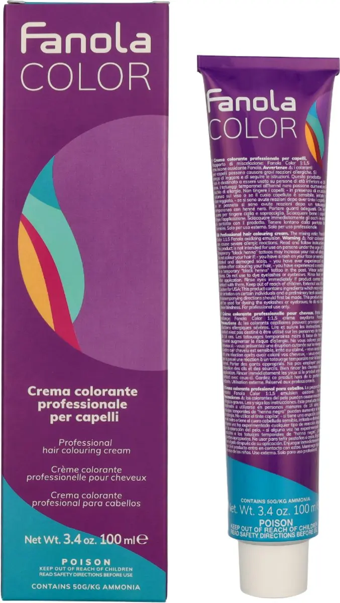 Fanola Professional Haarverf 4.00 Intense Chestnut 150ml