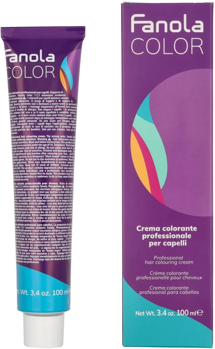 Fanola Professional Haarverf 4.00 Intense Chestnut 150ml