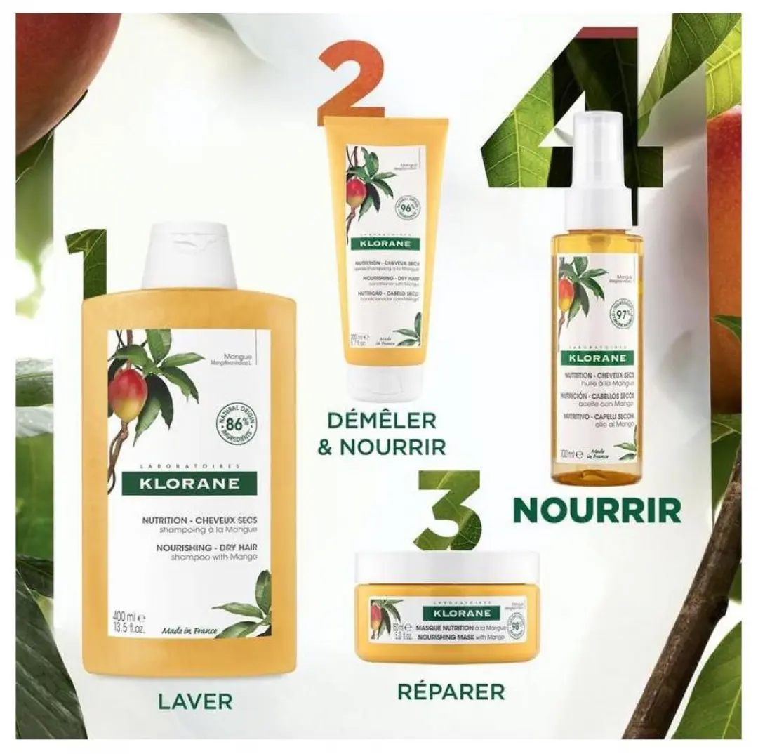 Klorane Capil. Olie Mango 100ml