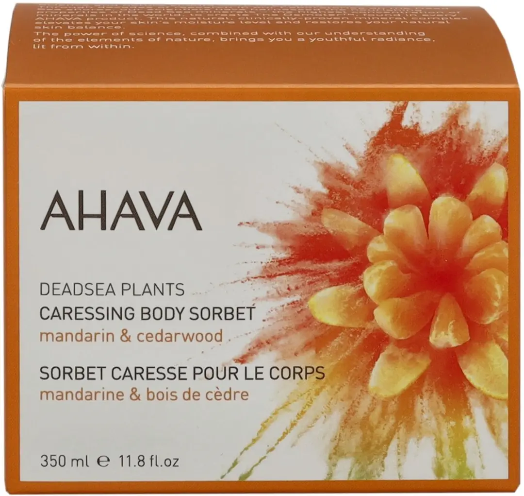 AHAVA Lichaamssorbet Energieke Mandarijn Cederhout 350ml