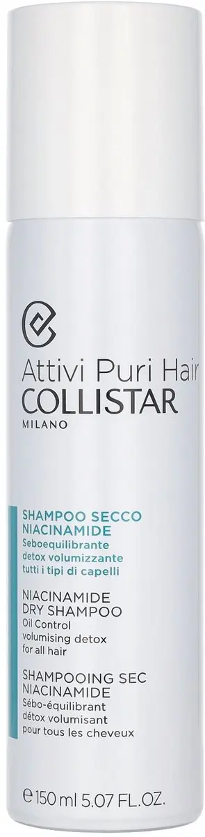 Collistar Attivi Puri Hair Niacinamide Dry Shampoo 150ml