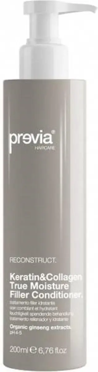 Previa Reconstruct Keratin & Collagen Conditioner 200ml