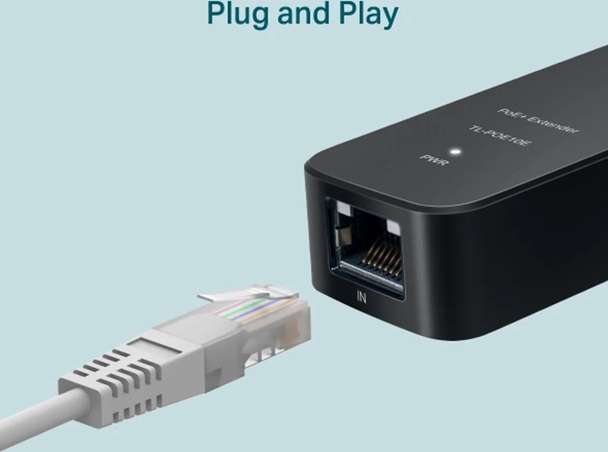 TP-Link Omada TL-POE10E Range Extender - 100Mbit/s - Zwart