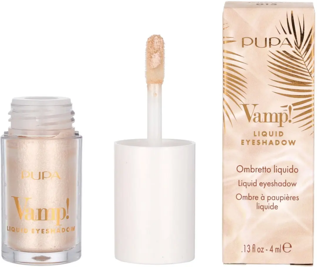 Pupa Milano Vamp Shine Bright Liquid Eyeshadow 015 Sunrise Gold 4ml
