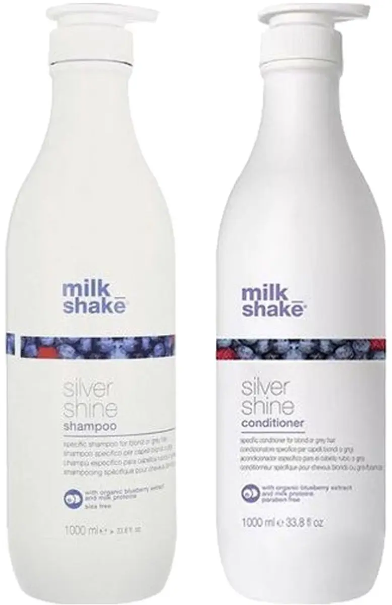 Milk Shake Silver Shine Shampoo & Conditioner 1000ml