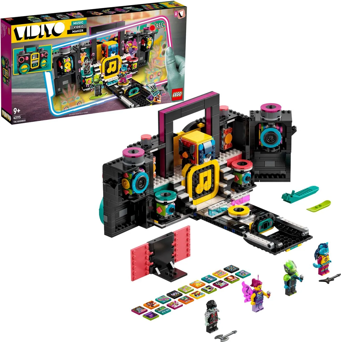 LEGO VIDIYO The Boombox 43115 - 996 Stukken - Multikleur - afbeelding 6 van 6