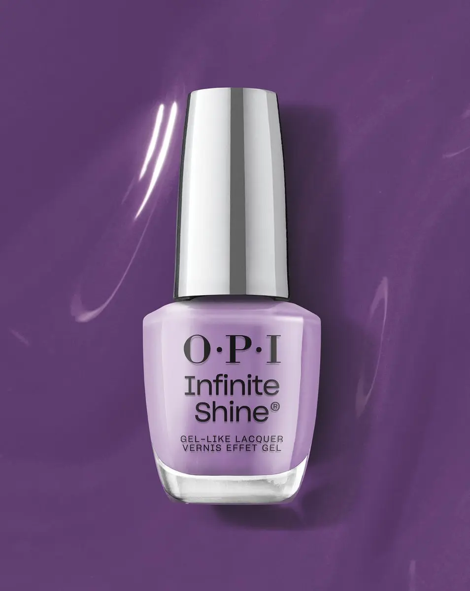 O.P.I. Infinite Shine Lush Hour Nagellak - 150ml - Donkerpaars - afbeelding 6 van 6
