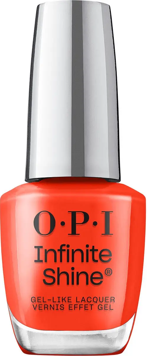 O.P.I. Infinite Shine Mini Plaid Flirt Nagellak - 15ml - Rood - afbeelding 6 van 6