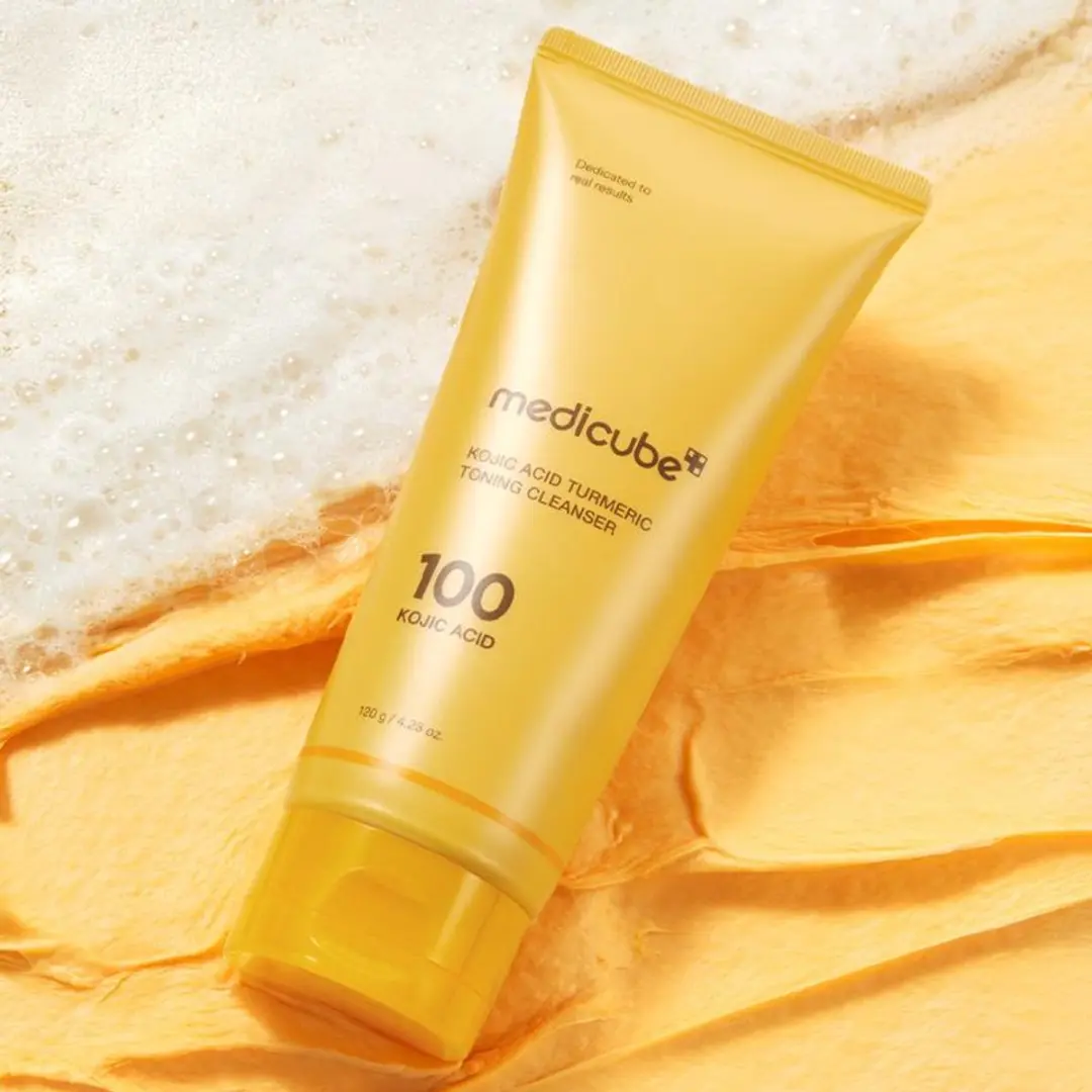 Medicube Kojic Acid Turmeric Toning Cleanser 120ml