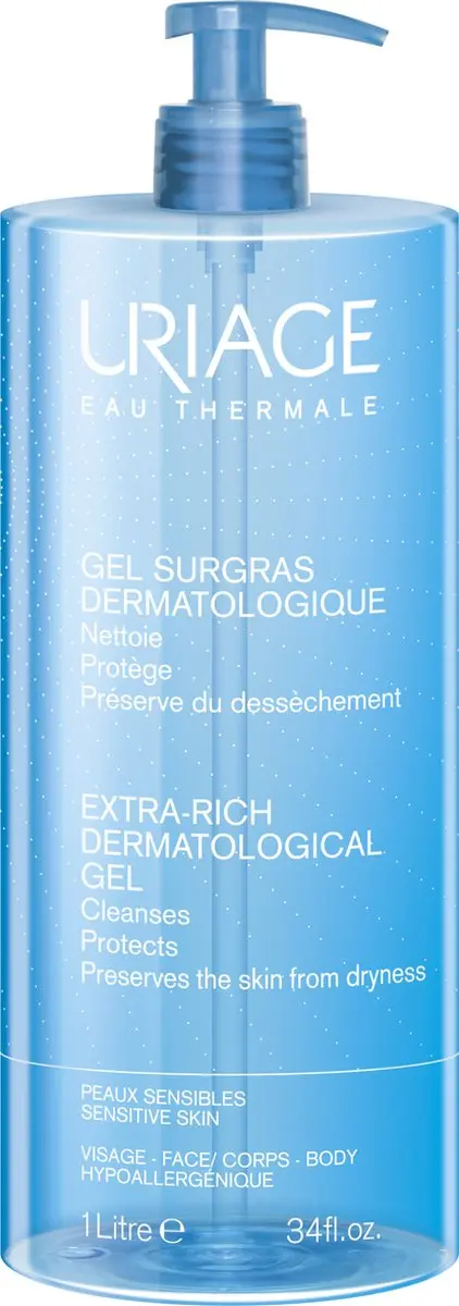 Uriage Hygiëne Gel Surgras Dermatologique 1000ml