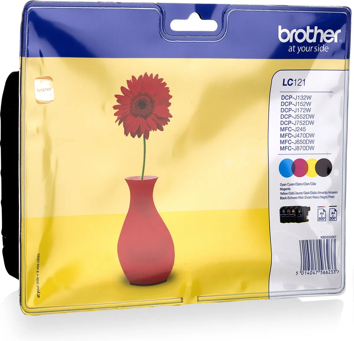Brother LC-121VALBP Inktcartridge