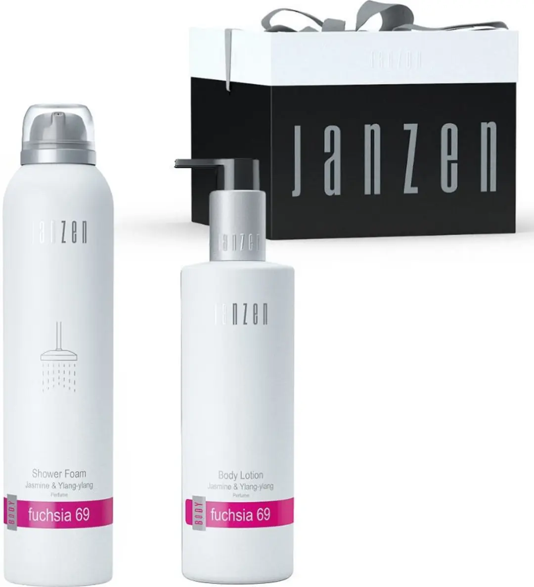 Janzen Shower Giftset Fuchsia