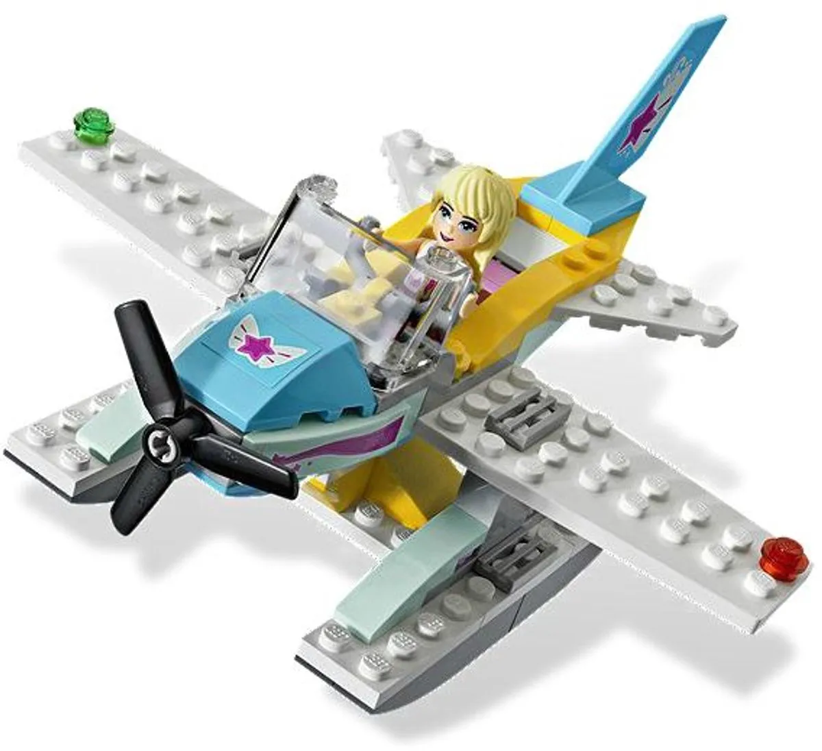 LEGO Friends Vliegclub 3063 - 195 Stukken - Paars - afbeelding 3 van 6