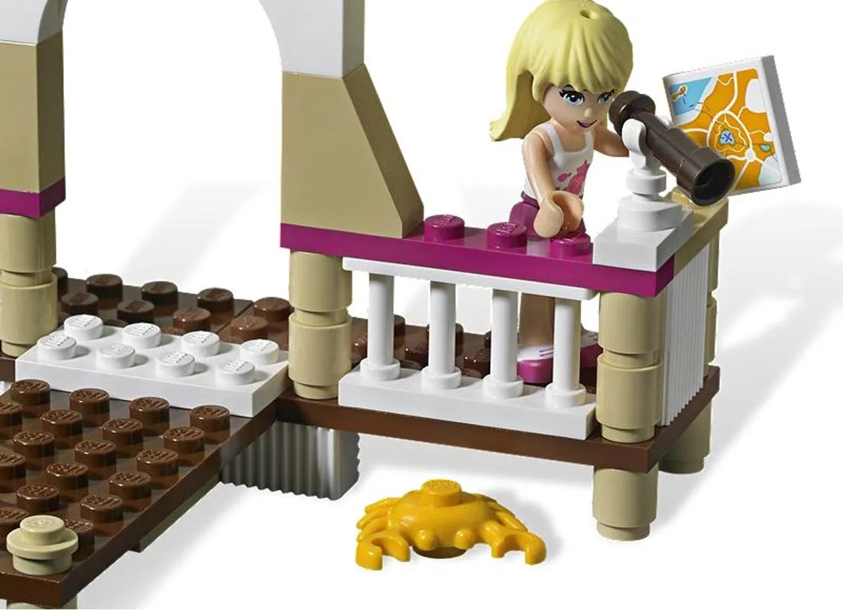 LEGO Friends Vliegclub 3063 - 195 Stukken - Paars - afbeelding 2 van 6