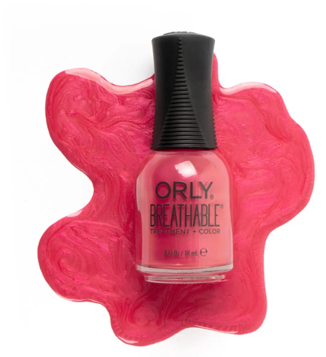 Orly Breathable Nagellak All Dahlia'd Up 2060030 - 18ml - Oranje roze