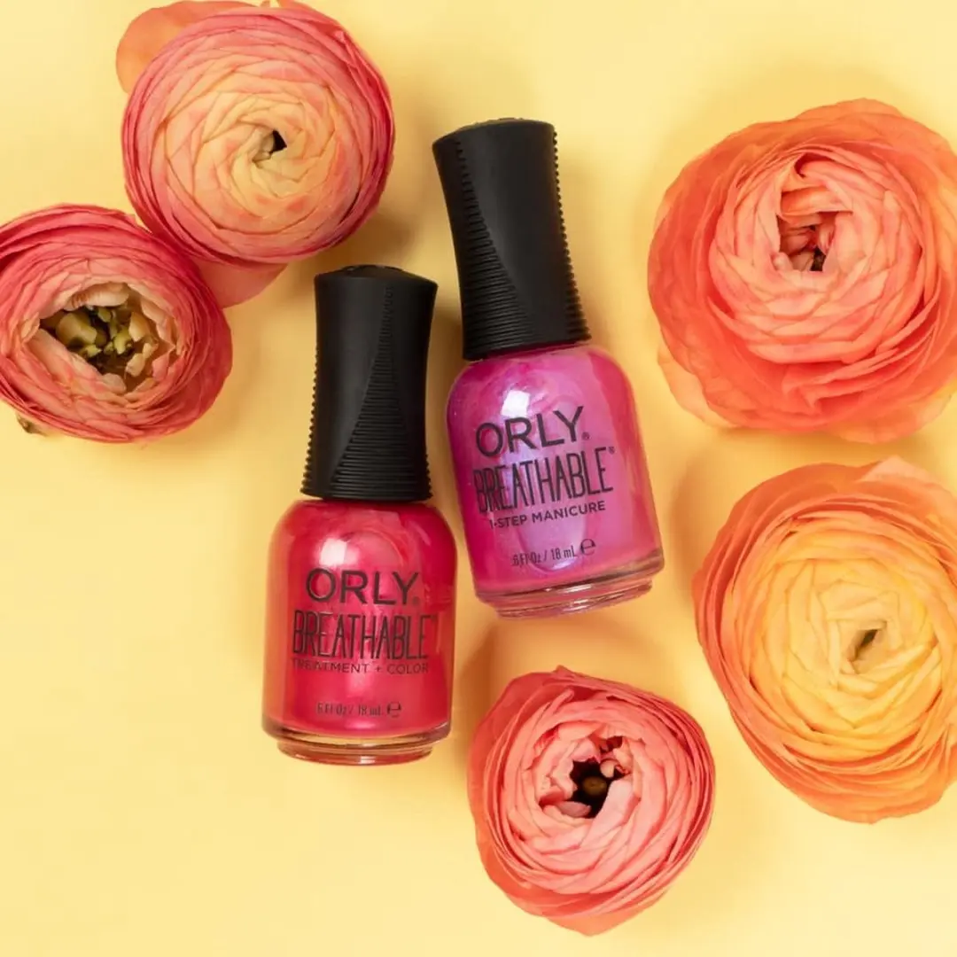 Orly Breathable Nagellak All Dahlia'd Up 2060030 - 18ml - Oranje roze