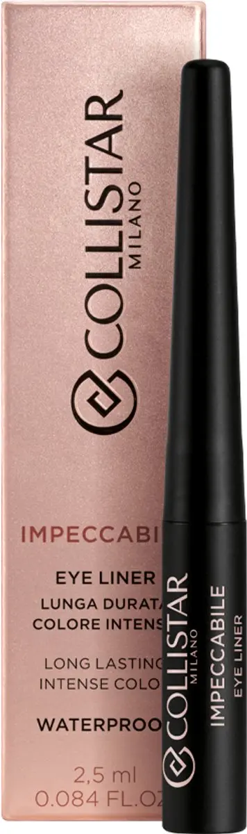 Collistar Impeccable Eye Liner 2.5ml - Waterproof - Zwart