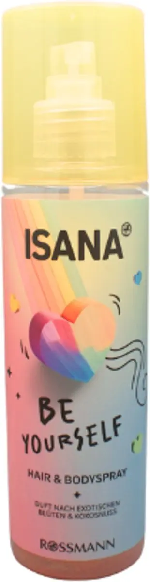 Isana Hair & Bodymist Be Yourself 200ml