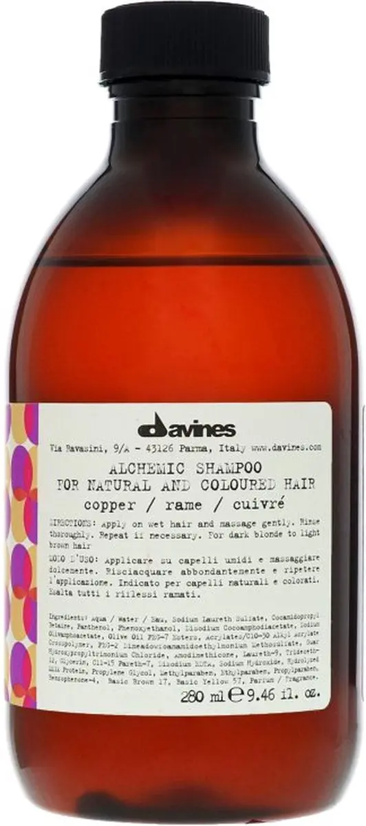 Davines Alchemic Cooper Niet-Permanente Kleurshampoo 280ml