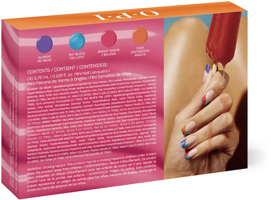 O.P.I. Nail Lacquer Summer Collection - 4 Kleuren - 15ml
