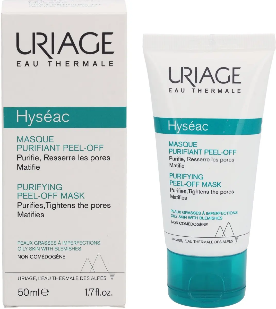Uriage Hyséac Zuiverend Masker 50ml - Matte Afwerking