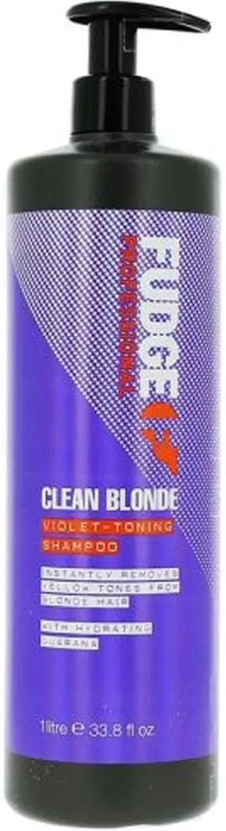 Fudge Clean Blonde Zilvershampoo 1000ml