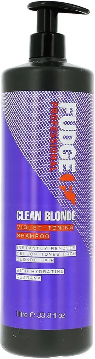 Fudge Clean Blonde Zilvershampoo 1000ml