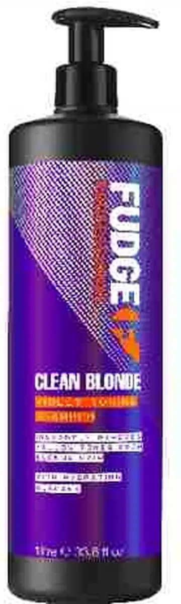 Fudge Clean Blonde Zilvershampoo 1000ml