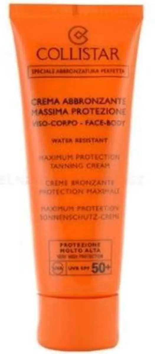 Collistar Maximum Protection Tanning Cream SPF 50 - 100ml