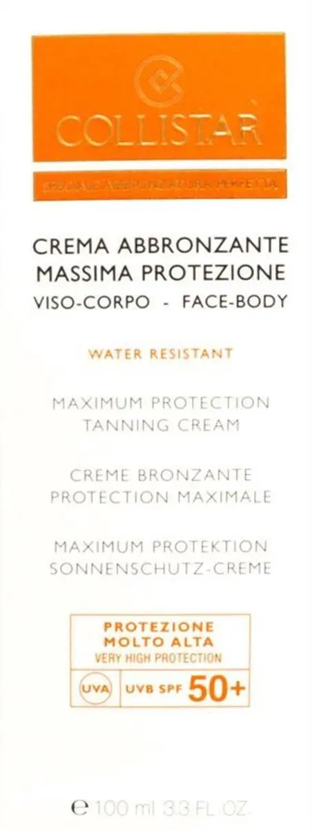 Collistar Maximum Protection Tanning Cream SPF 50