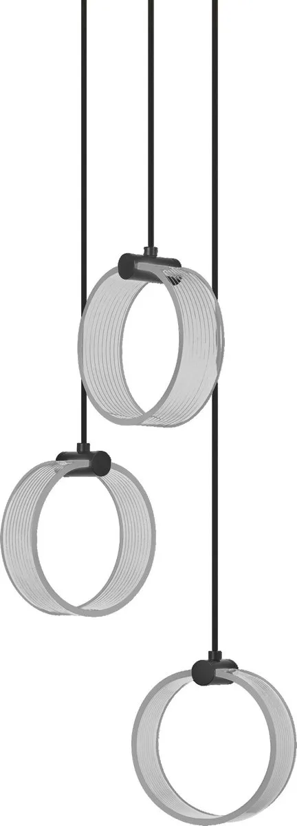 LEDVANCE Decor Circle 3X Hanglamp 20W Zwart