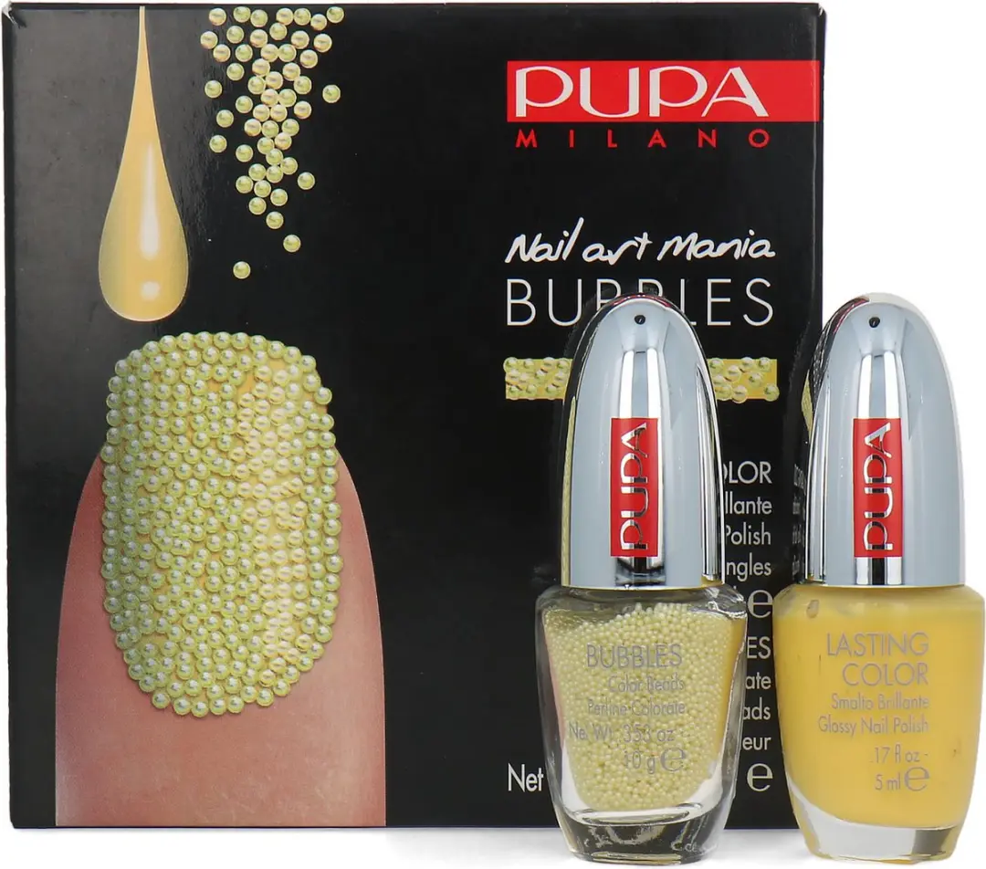 Pupa Milano Nail Art Mania Bubbles Nagellak Geel