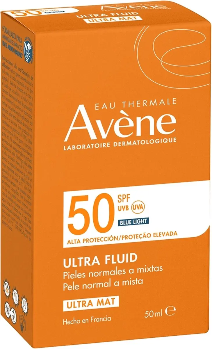 Avène Ultra Fluid Invisible SPF 50 - 50ml - afbeelding 6 van 6