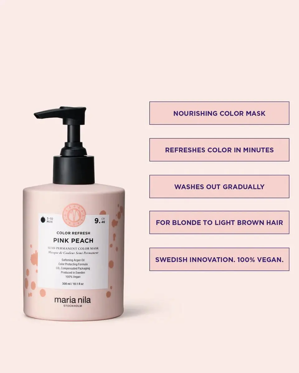 Maria Nila Color Refresh Pink Peach 9.46 - 300ml