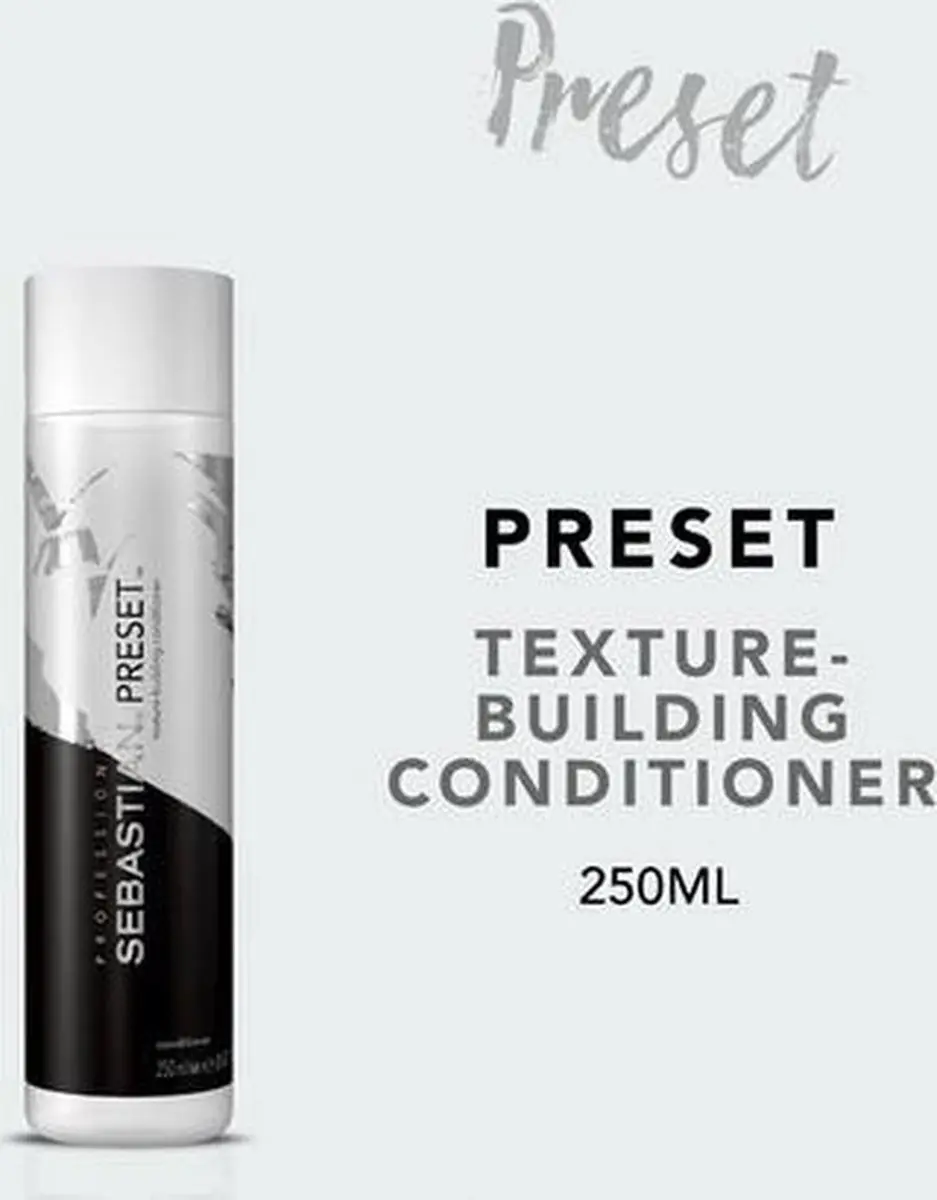 Sebastian Professional Preset Texture Building Conditioner 250ml