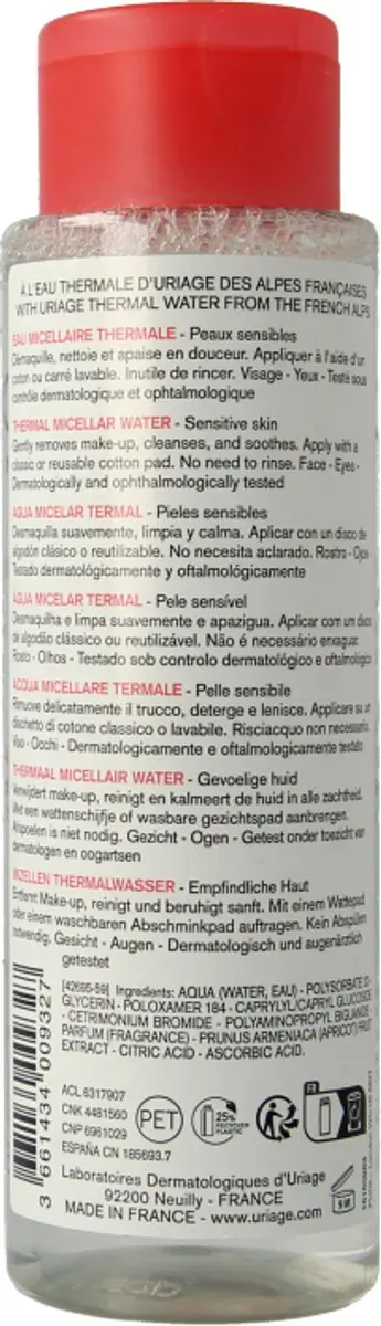 Uriage Thermaal Micellairwater 250ml