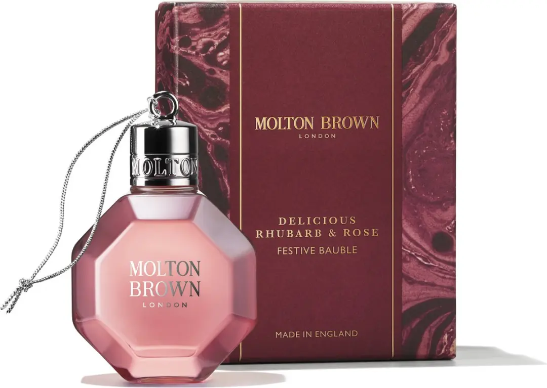 Molton Brown Delicious Rhubarb & Rose Festive Douchegel 75ml
