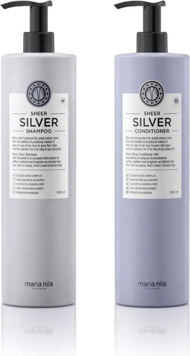 Maria Nila Sheer Silver XL Care Set
