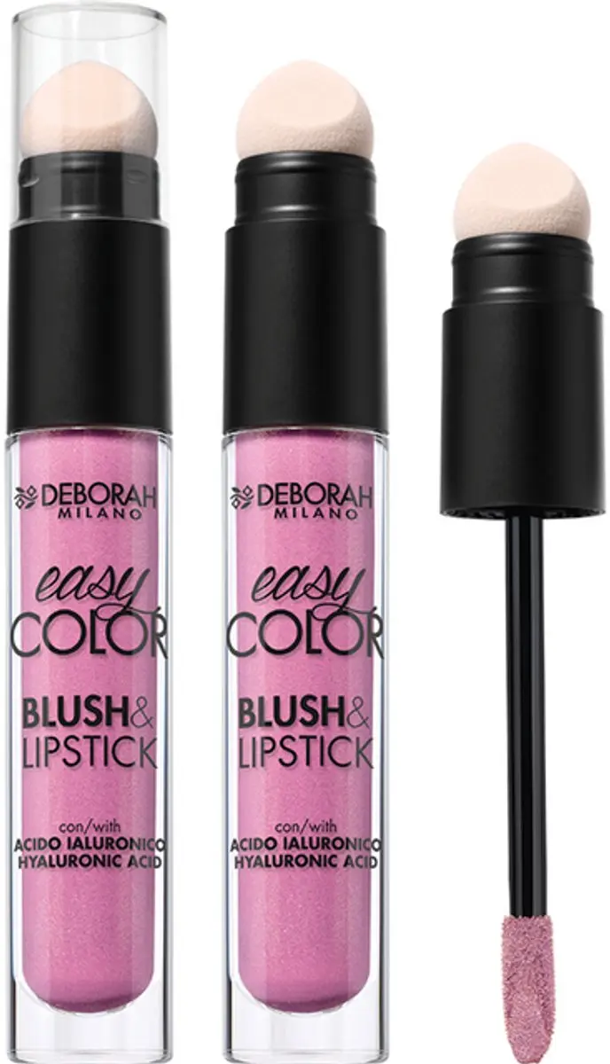 Deborah Milano Easy Color Blush & Lipstick 05 Rose Glow