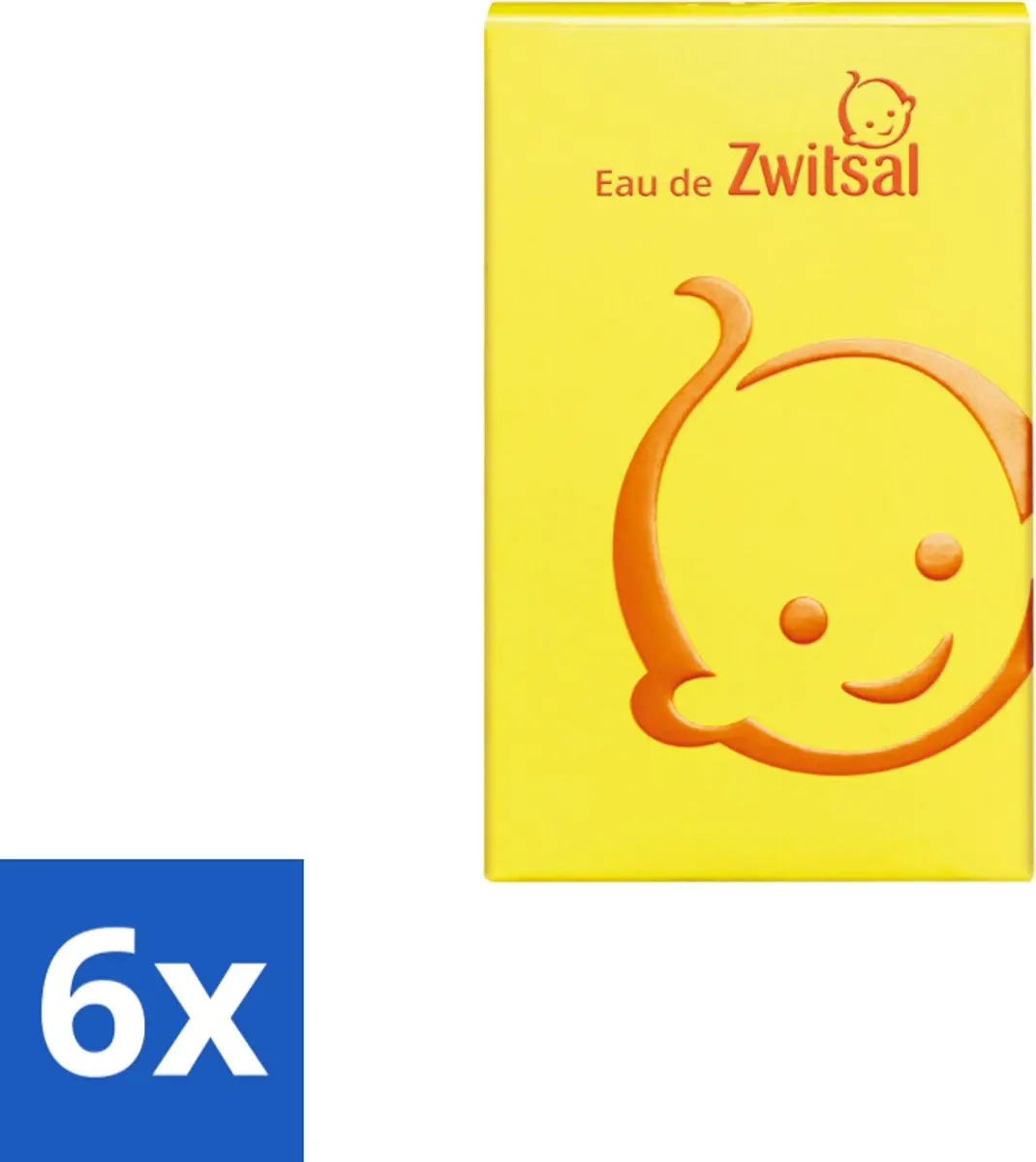 Zwitsal Eau de Toilette 95ml - 6 Stuks