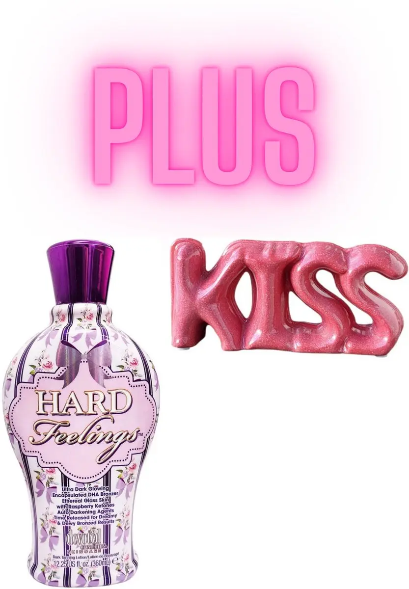 Devoted Creations Hard Feelings 360ml Deco Letters