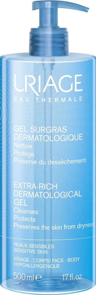 Uriage Extra-Rich Dermatologische Reinigingsgel 500ml