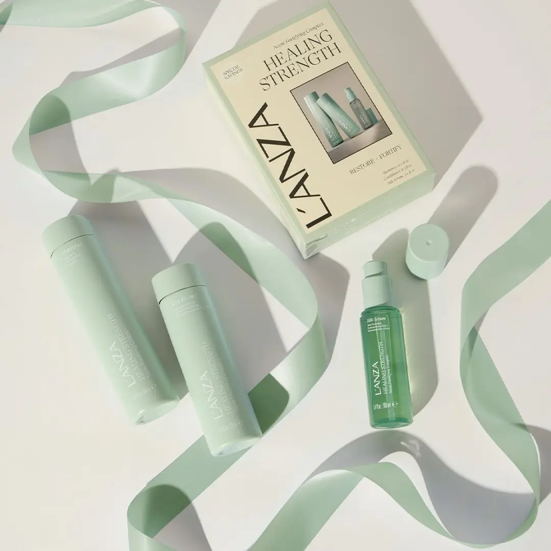 L'Anza Healing Strength Holiday Set - Droog & beschadigd haar