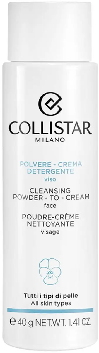Collistar Face Cleansing Powder-to-Cream 40ml