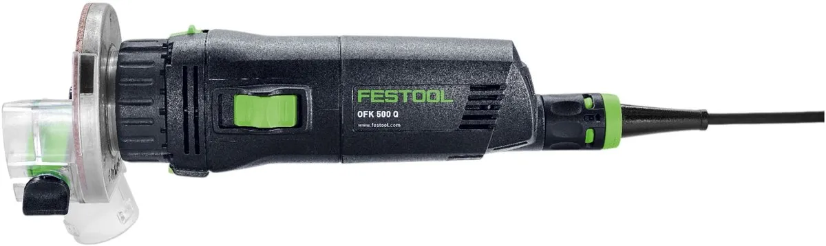 Festool OFK 500 Q-Plus R3 Kantenfrees 450W - Groen/Zwart