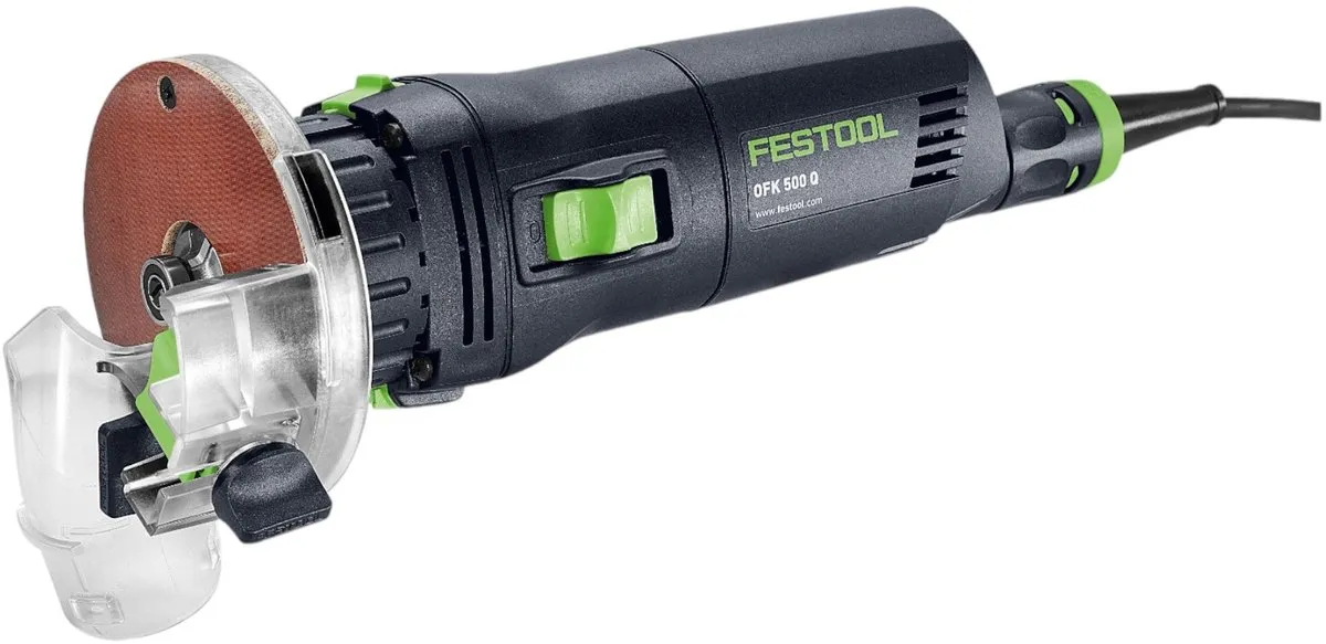 Festool OFK 500 Q-Plus R3 Kantenfrees 450W - Groen/Zwart