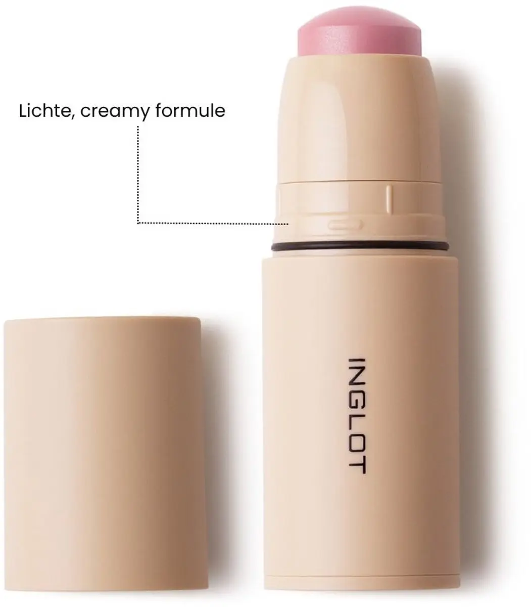 Inglot Cream Blush Stick Pastel Pink 214