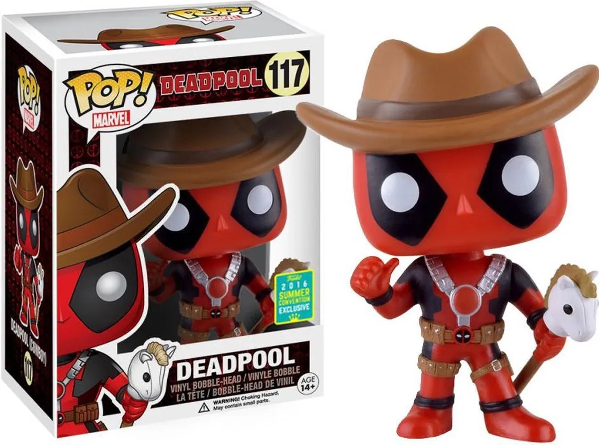 Funko Pop Deadpool Cowboy Exclusief - Multicolor